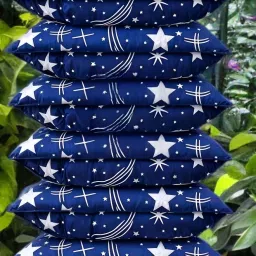 LUXURY Polyester Fibre Solid Sleeping Pillow Pack of 6-image-55