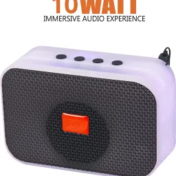 BVEXO BassPulse 10W Bluetooth Speaker: Deep Bass, Durable Battery, Portable 10 W Bluetooth Party Speaker image 3