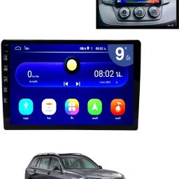 9inch Android Touch Screen Full HD Bluetooth/Wifi/ For Car-240 Black LED-image-58
