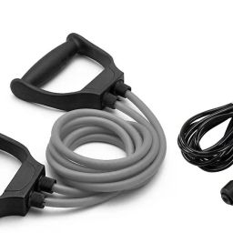 Combo Of Double Toning Tube With Pencil Rope For Men & Women Fitness Accessory Kit Kit-image-2