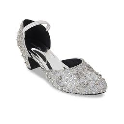 Mochi Embellished Round Toe Block Heels-32