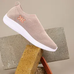 Killer Men Beige Woven Design Lightweight Sneakers-image-17