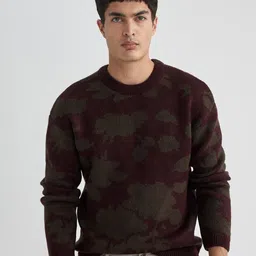 DeFacto Abstract Printed Pullover Sweater-image-8