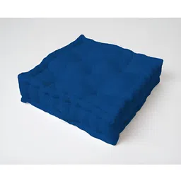 SKANDA FAB Blue Quilted Pure Cotton Floor Cushions-image-71
