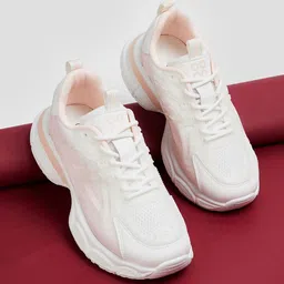 Ginger by Lifestyle Textured Lace-Up Sneakers-image-7