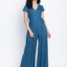 DRAAX Fashions Waist Tie-Ups Basic Jumpsuit-image-54