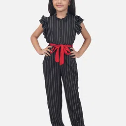 HERE&NOW Girls Striped Basic Jumpsuit-picture-20