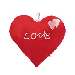 Ultra Kids Red & White Heart Shape Stuffed Cushion-49