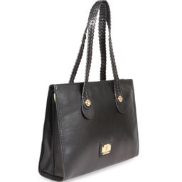 Hidesign Textured Structured Leather Tote Bag image 3