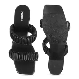 Mochi Black Block Sandals image 5