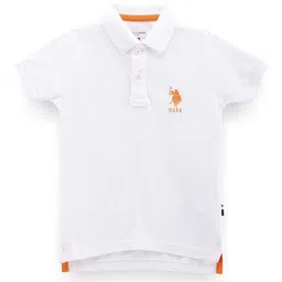 U.S. Polo Assn. Kids Boys Polo Collar Cotton T-shirt-picture-41