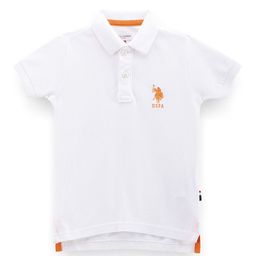 U.S. Polo Assn. Kids Boys Polo Collar Regular Fit Cotton T-shirt-picture-9