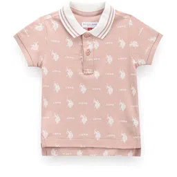 U.S. Polo Assn. Kids Boys Printed Polo Collar T-shirt-picture-55