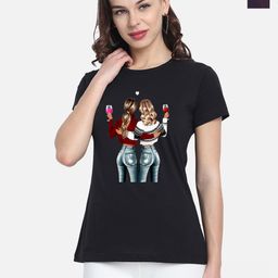 CHOZI Pack Of 2 Printed Cotton T-shirt-picture-17