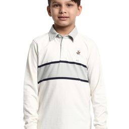Beverly Hills Polo Club  Boys Typography Polo Collar Short Sleeves Pure Cotton T-shirt-image-22