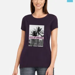 CHOZI Round Neck Pack Of 2 Graphic Printed Cotton T-shirt-image-17