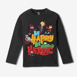 Wear Your Mind Boys Marvel Graphic Printed Round Neck Pure Cotton T-shirt-picture-7