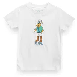 U.S. Polo Assn. Kids Boys Graphic Printed Pure Cotton T-shirt-image-59