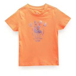 U.S. Polo Assn. Kids Boys Printed Pure Cotton T-shirt-image-123