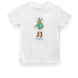 U.S. Polo Assn. Kids Boys Printed Pure Cotton T-shirt-image-37