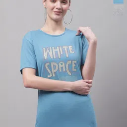VIMAL JONNEY Pack Of 3 Typography Printed Cotton T-shirt-image-54