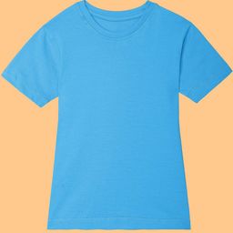 BAESD Girls Round Neck Short Sleeves Regular T-shirt-image-90