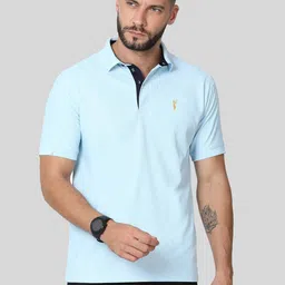 STELLERS Polo Collar Embroidered Dry Fit T-shirt-image-96