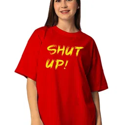 STATUS MANTRA Typography Printed Pure Cotton Bio Finish Casual T-shirt-image-94
