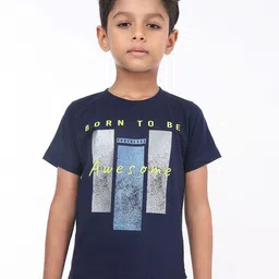 BAESD Boys Graphic Printed Bio Finish Cotton T-shirt-image-36