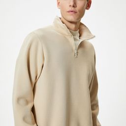 Koton Mock Collar Long Sleeves Sweatshirt-picture-26
