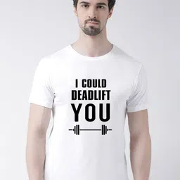 Friskers Men White Typography Printed T-shirt-picture-12