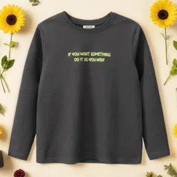 INCLUD Boys Typography Printed T-shirt-image-25