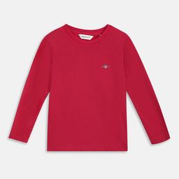 GANT Boys Long Sleeves Round Neck Pure Cotton T-shirt-image-63