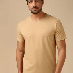 Van Heusen Men s Solid Round Neck T-shirt-picture-36