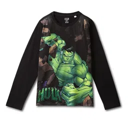 Wear Your Mind Boys Hulk Printed T-shirt-image-75