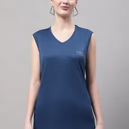 mack jonney VIMAL JONNEY V-Neck Sleeveless Sports T-shirt-picture-8