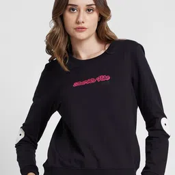 SPYKAR Typography Printed Sweatshirt-image-16