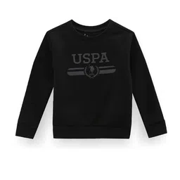 U.S. Polo Assn. Kids Boys Typography Printed Cotton Sweatshirt-image-80
