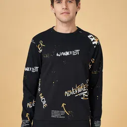 YU by Pantaloons Typography Printed Pullover-image-21