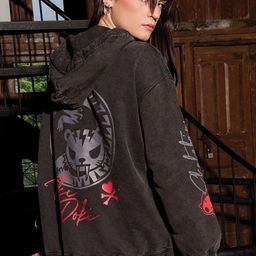 Bonkers Corner Graphic Printed Hooded Sweatshirt-image-19