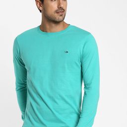Red Flame Round Neck Cotton T-shirt-image-84