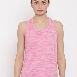 MKH Women Pink DRI-FITSports Tank Top-image-36