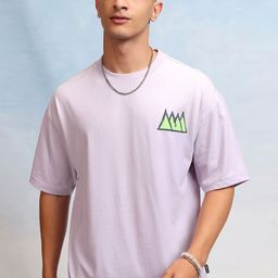 HIGHLANDER Men Graphic Printed Round Neck Oversized T-shirt-image-58
