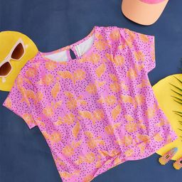 Pantaloons Junior Girls Floral Printed T-Shirt-image-53