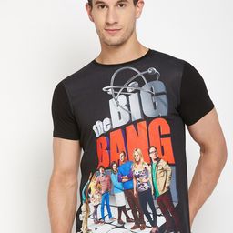 Wear Your Mind Big Bang Theory Printed Round Neck T-shirt-image-19