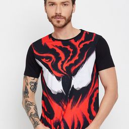 Wear Your Mind Spider-Man Printed Round Neck T-shirt-image-92