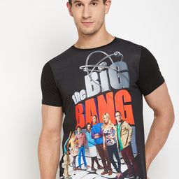 Wear Your Mind The Big Bang Theory Printed Round Neck T-shirt-image-20