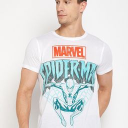 Wear Your Mind Spider-Man Printed Casual T-shirt-image-19