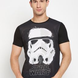 Wear Your Mind Star Wars Graphic Printed Round Neck T-shirt-image-61