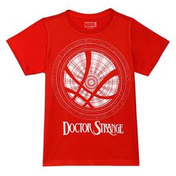 Marvel by Wear Your Mind Boys Red Typography Printed T-shirt-image-96